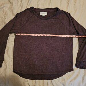 Live Love Lounge Purple PJ Top